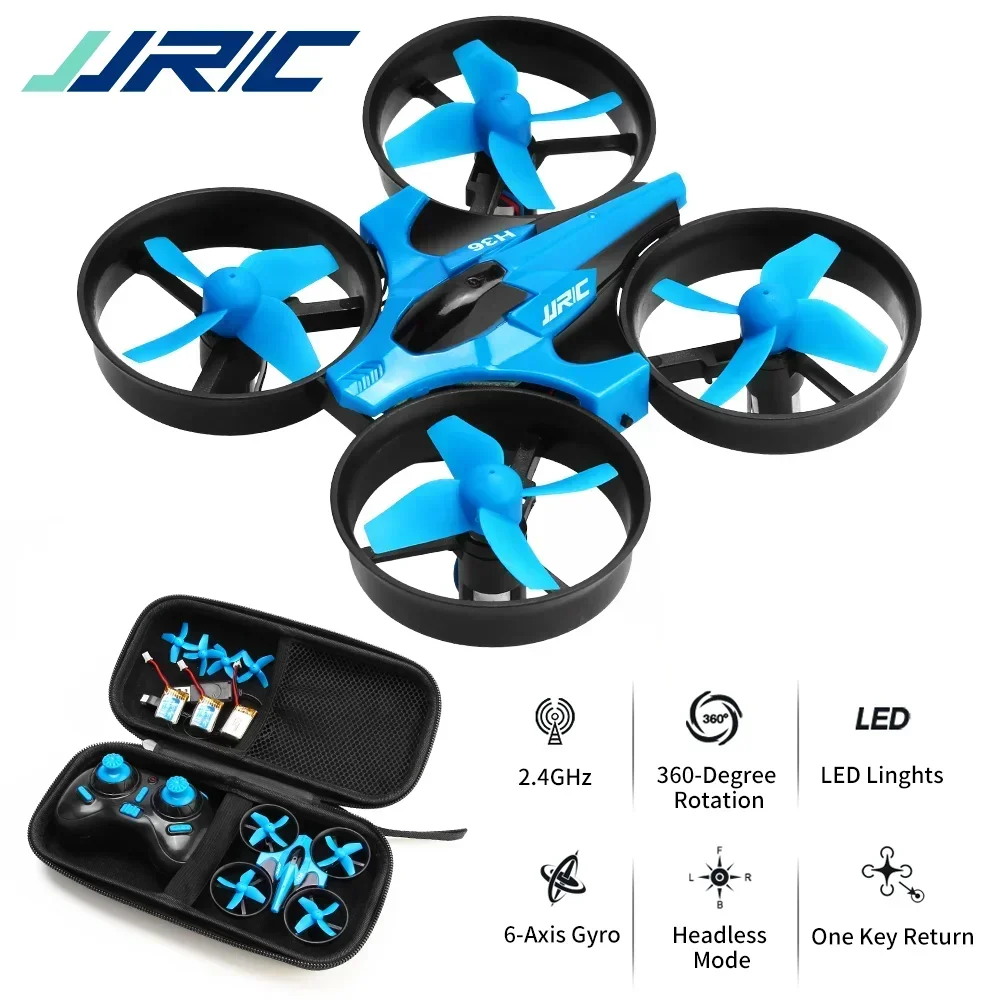רחפן ילדים Jjrc h36 מיני rc מזל "ט 4ch 6-ציר ראש מצב מסוק 360 ° להעיף מרחוק עם שלט רחוק צעצוע מיני רחפן עבור ילדים – תמונה 3