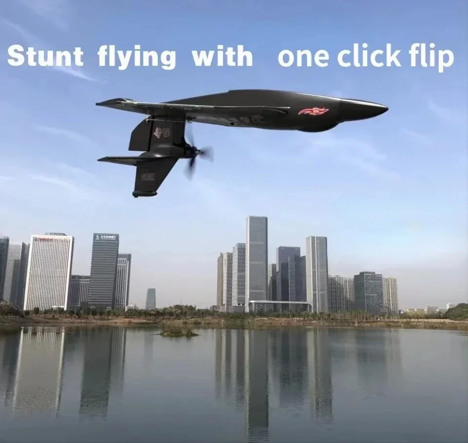 רחפן מטוס קרקע ים ואוויר 3 ב 1 Rc גדול rc גלשן מטוס עמיד למים צף עם כוח עם שלט רחוק – תמונה 4