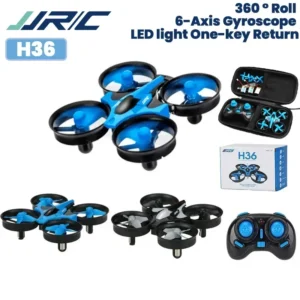 רחפן ילדים Jjrc h36 מיני rc מזל "ט 4ch 6-ציר ראש מצב מסוק 360 ° להעיף מרחוק עם שלט רחוק צעצוע מיני רחפן עבור ילדים